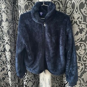 EUC JoyLab size large women’s blue fleece jacket